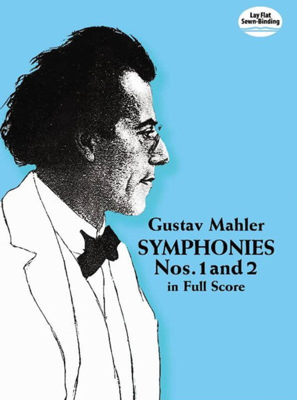 Gustav Mahler: Symphonies Nos. 1 and 2 in Full Score - I i II Symfonia - nuty na orkiestrę - partytura