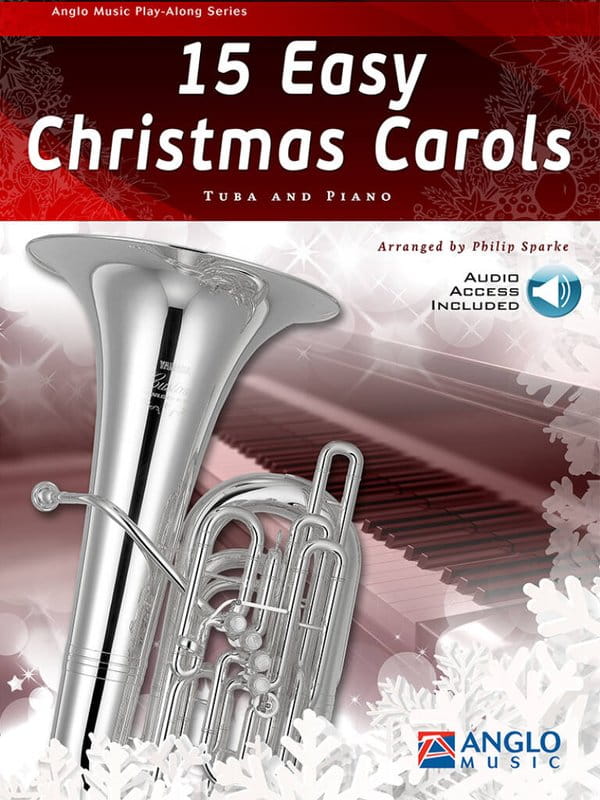 15 Easy Christmas Carols for Tuba and Piano - Philip Sparke (+ audio online) - kolędy na tubę i fortepian