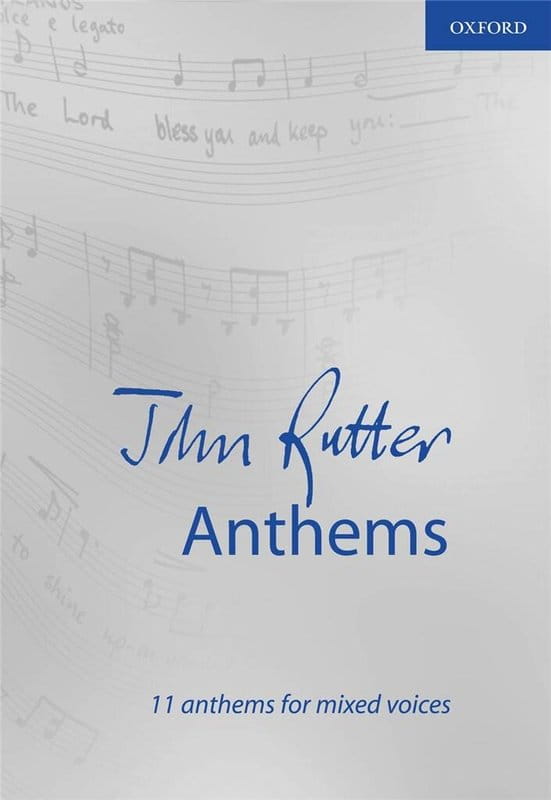 John Rutter: Anthems - 11 anthems for mixed voices - hymny - nuty na chór mieszany SATB
