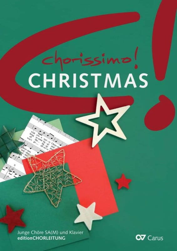 Chorissimo! Christmas - Chorleiterband fur Junge Chore und Klavier - nuty na chór młodzieżowy SA(M) i fortepian