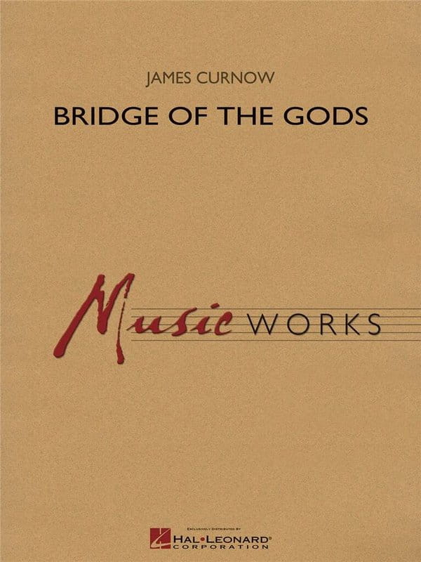 James Curnow: Bridge of the Gods (Score & Parts) - nuty na orkiestrę dętą