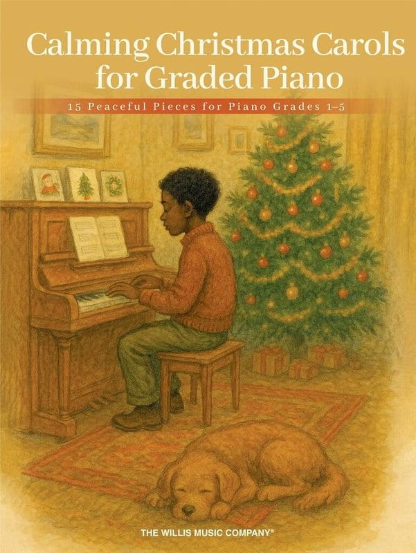 Calming Christmas Carols for Graded Piano - 15 spokojnych kolęd - nuty na fortepian