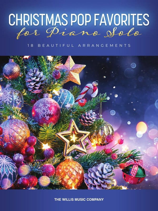 Christmas Pop Favorites for Piano Solo - piosenki świąteczne w średnio trudnych opracowaniach - nuty na fortepian