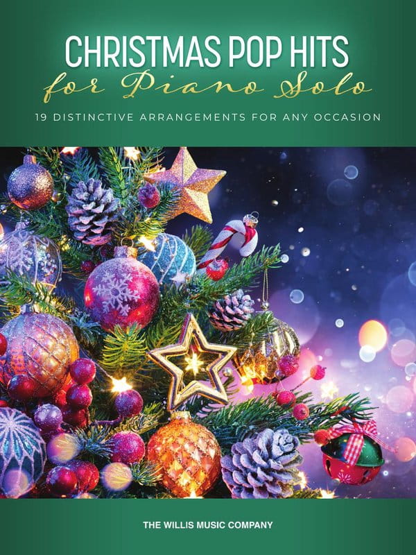 Christmas Pop Hits for Piano Solo - piosenki świąteczne w średnio trudnych opracowaniach - nuty na fortepian