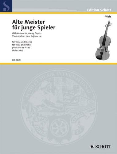 Old Masters For Young Players - Percy Such - nuty na altówkę i fortepian