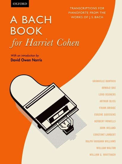 A Bach Book for Harriet Cohen - nuty na fortepian solo