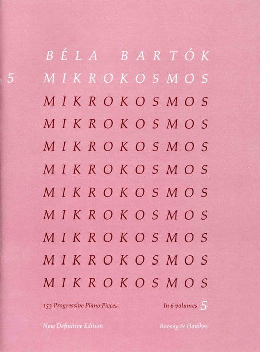 Bela Bartok - Mikrokosmos vol. 5 - nuty na fortepian solo