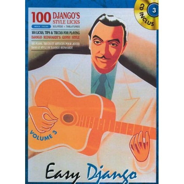 Easy Django Volume 3 - Django Reinhard - nuty i tabulatury na gitarę akustyczną (+ płyta CD)