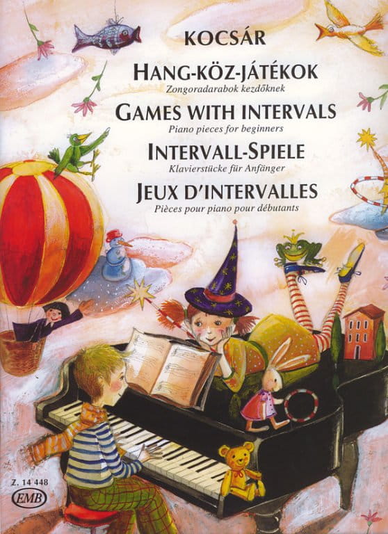 Kocsár Miklós: Games With Intervals - nuty na fortepian dla początkujących