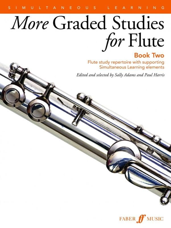 More Graded Studies for Flute - Book Two - progresywne ćwiczenia na flet poprzeczny - Paul Harris, Sally Adams