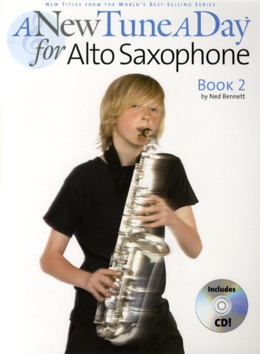 A New Tune A Day for Alto Saxophone: Book 2 (+ płyta CD) - szkoła gry na saksofonie altowym - Daniel Scott