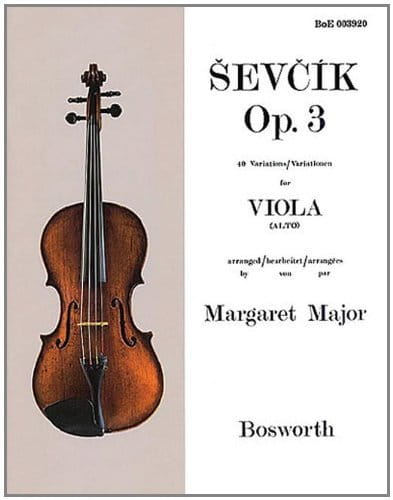 Otakar Sevcik - 40 wariacji op. 3 na altówkę solo