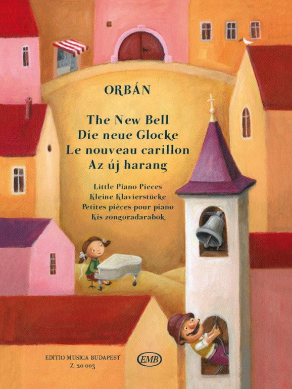 Gyorgy Orban: The New Bell - Little Piano Pieces - nuty na fortepian solo