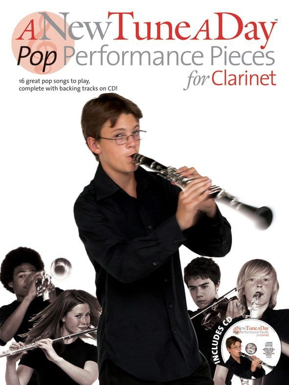A New Tune A Day: Pop Performance Pieces for Clarinet - Tom Farncombe - nuty na klarnet (+ płyta CD)