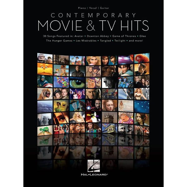 Contemporary Movie & TV Hits (PVG)- nuty na fortepian, wokal i akordy gitarowe