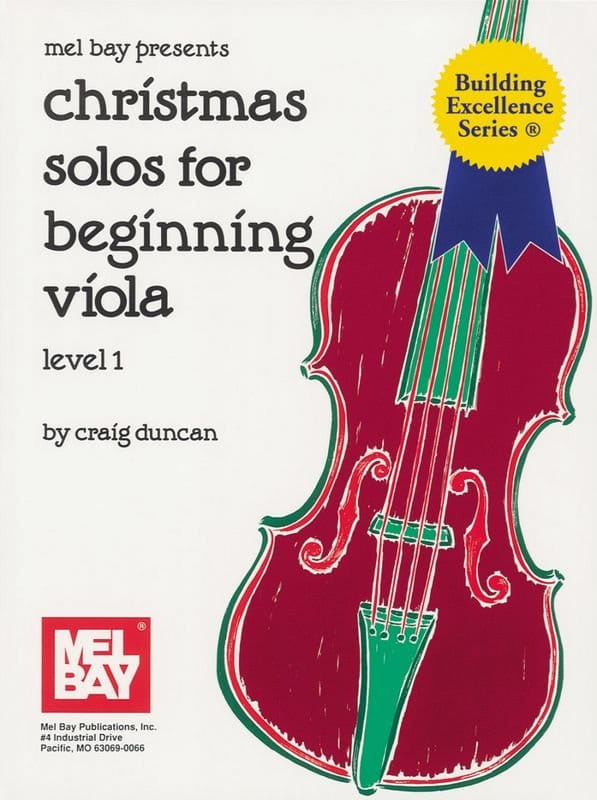 Christmas Solos for Beginning Viola - level 1 - Craig Duncan - kolędy na altówkę i fortepian