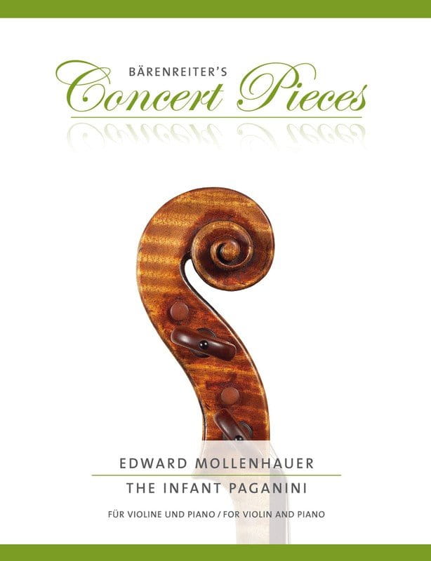 Mollenhauer: The Infant Paganini for Violin and Piano - nuty na skrzypce z fortepianem - Edward Mollenhauer