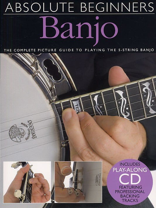 Absolute Beginners: Banjo (+ płyta CD) - szkoła gry na banjo 5-strunowym - Bill Evans