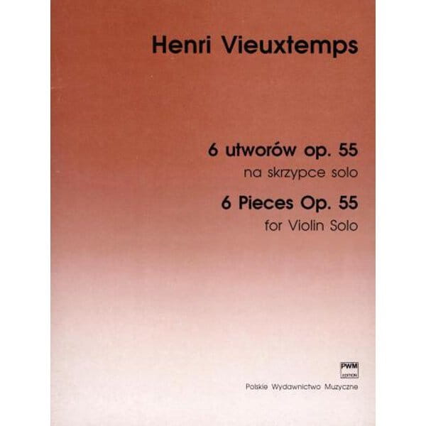 6 utworów polifonicznych na skrzypce op. 55 - Henri Vieuxtemps