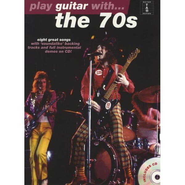 Play Guitar With The 70s - Dick Arthur - nuty na gitarę z tabulaturą (+ płyta CD)