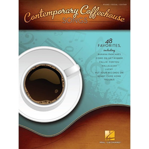 Contemporary Coffeehouse Songs (PVG)- nuty na fortepian, wokal i akordy gitarowe