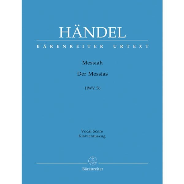 Georg Friedrich Handel: Mesjasz HWV 56 (Vocal Score) - oratorium - nuty na głosy solowe i chór + wyciąg fortepianowy