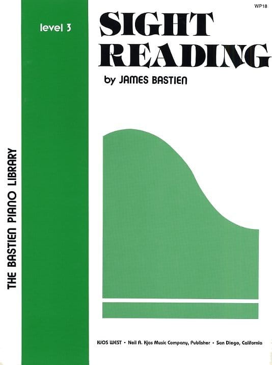 James Bastien: Sight Reading Level 3 - czytanie nut na fortepian