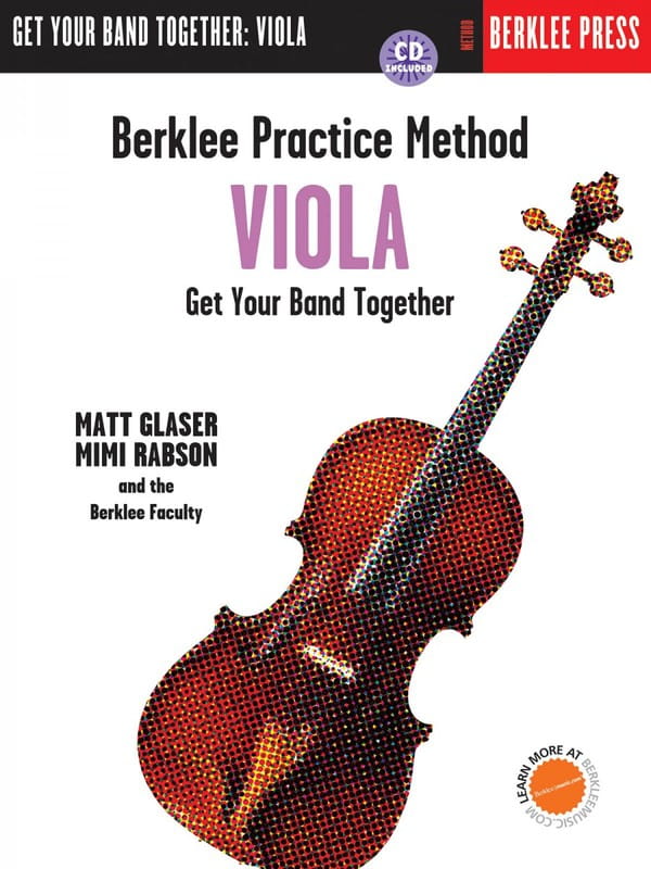 Berklee Practice Method: Get Your Band Together - Viola - Matt Glaser, Mimi Rabson (+ płyta CD) - podręcznik gry w zespole dla altowiolistów