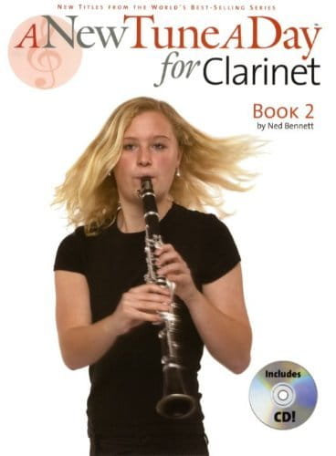 A New Tune A Day for Clarinet: Book 2 (+ płyta CD) - szkoła gry na klarnecie - Ned Bennett