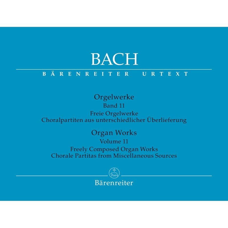 Jan Sebastian Bach - Organ Works Volume 11 - Orgelwerke Band 11 - Utwory organowe część 11 - Peter Wollny, Ulrich Bartels