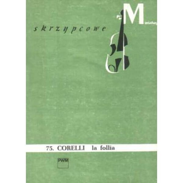 Arcangelo Corelli: La folia na skrzypce i fortepian - nuty na skrzypce