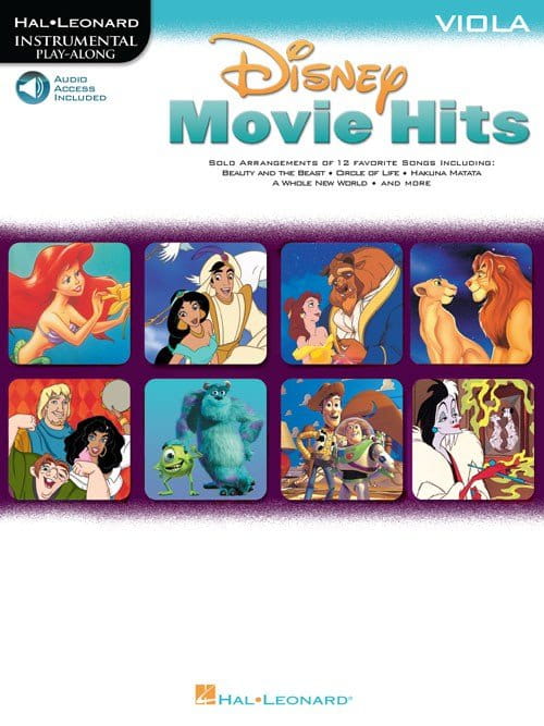 Disney Movie Hits: Viola (+ audio online) - nuty na altówkę
