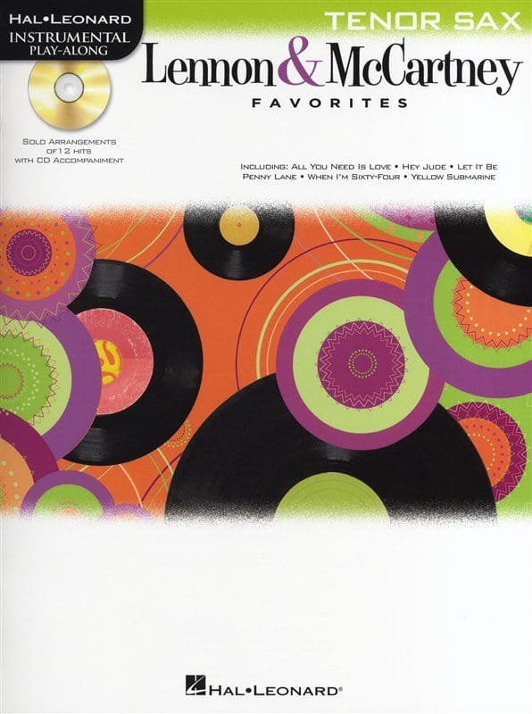 John Lennon & McCartney Favorites: Tenor Saxophone - nuty na saksofon tenorowy (+ płyta CD)