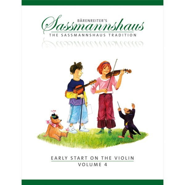 Early Start on the Violin 4 - Egon Sassmannshaus, Kurt Sassmannshaus - szkoła gry na skrzypcach dla dzieci