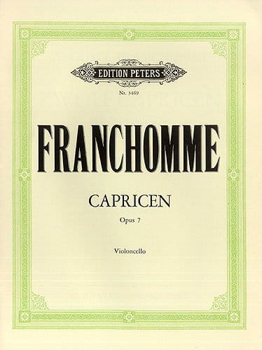 Augustyn Franchomme: 12 Capricen op. 7 - Kaprysy op. 7 na wiolonczelę