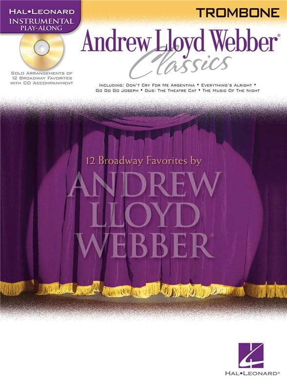 Andrew Lloyd Webber Classics: Trombone (+ płyta CD) - nuty na puzon