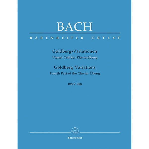 J.S. Bach - Goldberg-Variationen (BWV 988) - wariacje goldbergowskie - nuty na fortepian