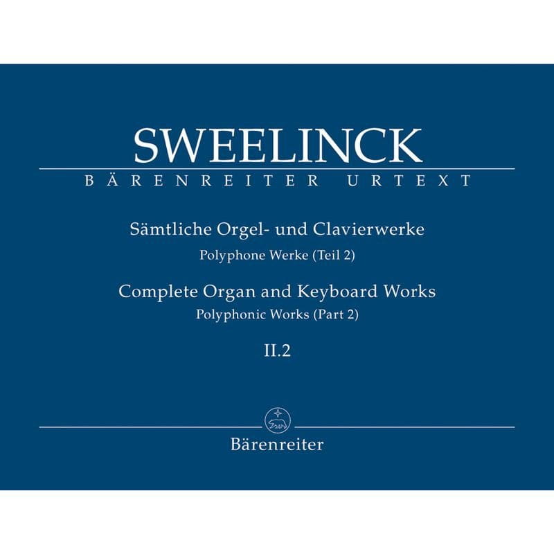 Jan Pieterszoon Sweelinck: Polyphone Werke - Polyphonic Works part 2 - kompletne dzieła organowe i fortepianowe cześć II.2