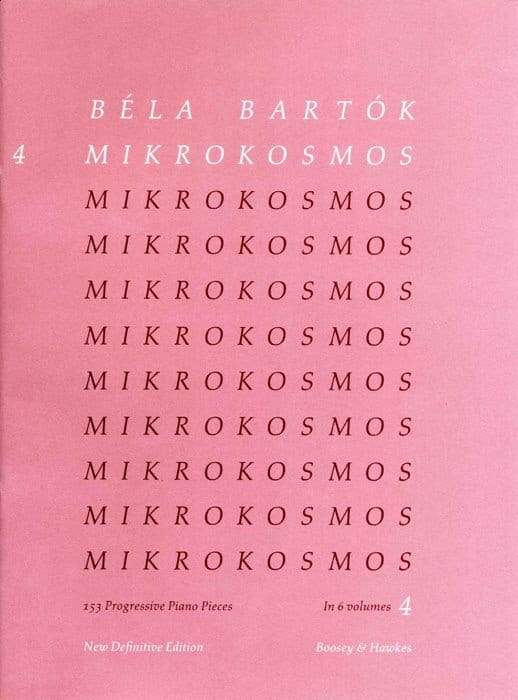 Bela Bartok - Mikrokosmos vol. 4 - nuty na fortepian solo