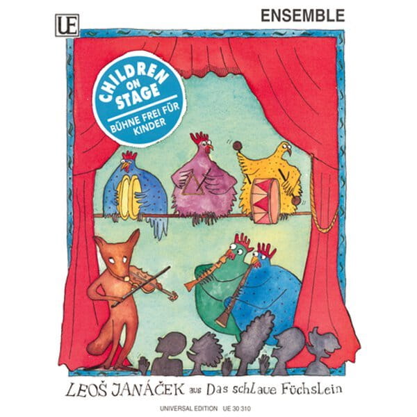 Leos Janacek - Przygody Liska Chytruska - na zespół dziecięcy - trio o zmiennym składzie, fortepian i perkusję