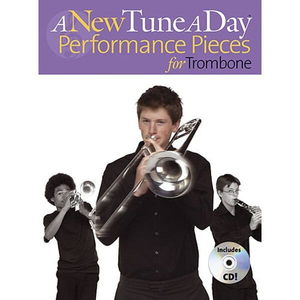 A New Tune A Day: Performance Pieces for Trombone - nuty na puzon (+ płyta CD)