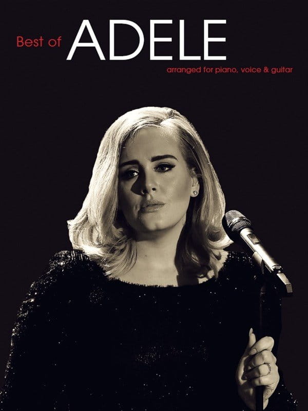 Best of Adele (PVG) - nuty na głos i fortepian - akordy gitarowe, teksty (nowe uzupełnione wydanie)