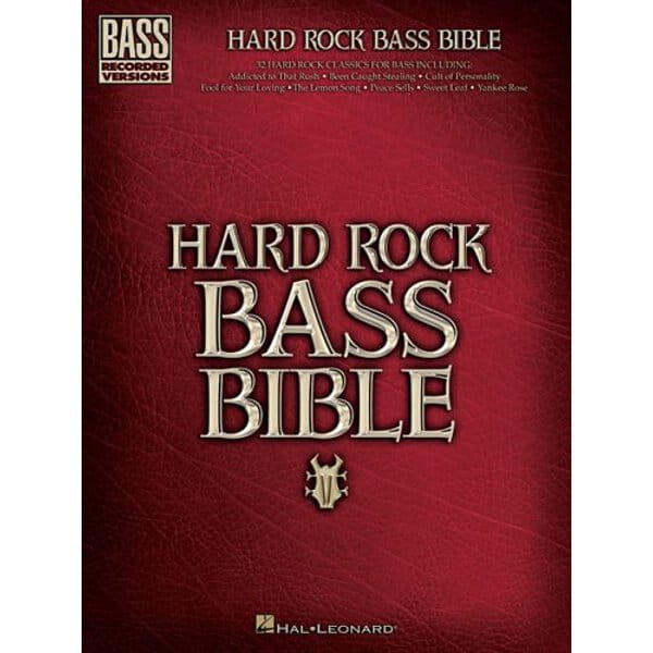 Hard Rock Bass Bible (Bass Recorded Versions) - nuty i tabulatury na gitarę basową