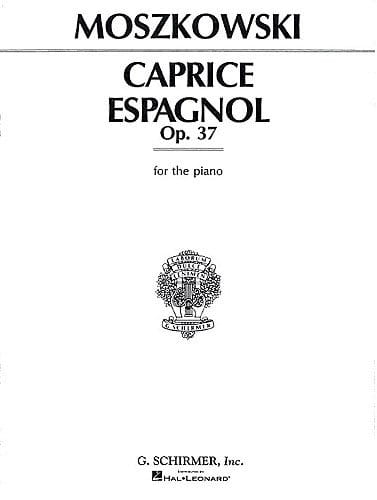 Maurycy Moritz Moszkowski: Caprice Espagnol op. 37 - Kaprys Hiszpański - nuty na fortepian