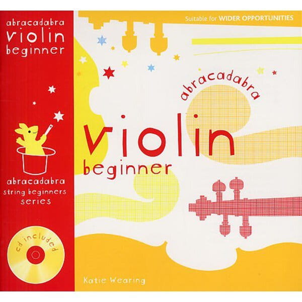 Katie Wearing: Abracadabra Violin Beginner (+ płyta CD) - szkoła gry na skrzypcach dla początkujących