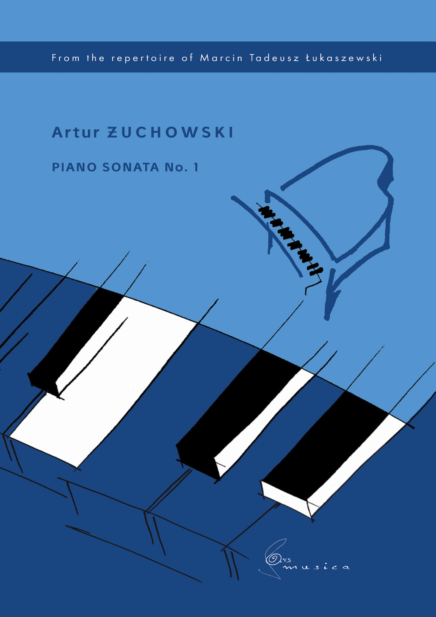 Piano sonata No. 1 - Artur Żuchowski - nuty na fortepian