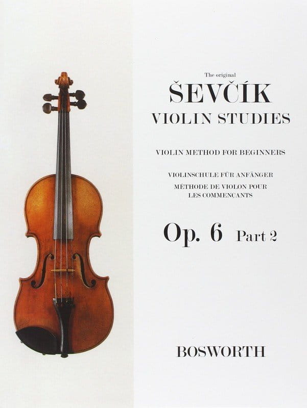 Otakar Sevcik - Violin Method For Beginners Op. 6 part 2 - szkoła na skrzypce dla początkujących