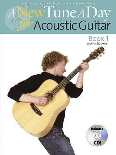 A New Tune A Day for Acoustic Guitar: Book 1 (+ płyta CD) - szkoła gry na gitarze akustycznej - John Blackwell