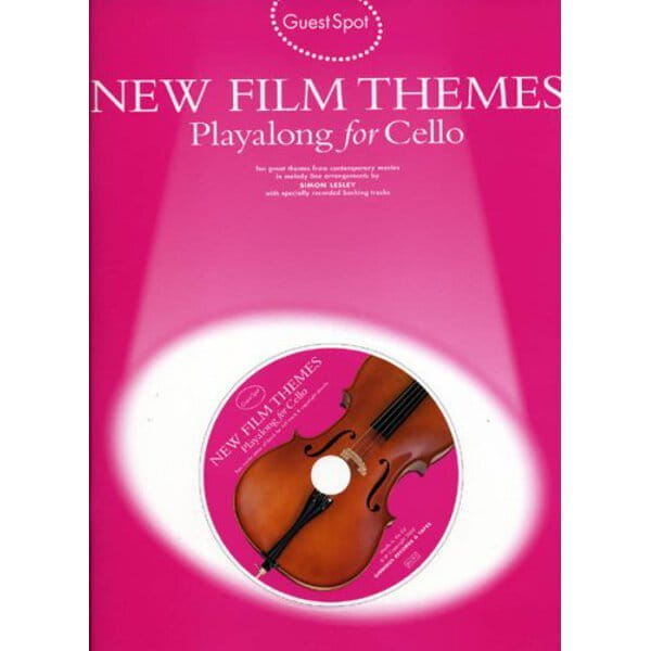 New Film Themes Playalong For Cello - Simon Lesley - nuty na wiolonczelę (+ płyta CD)