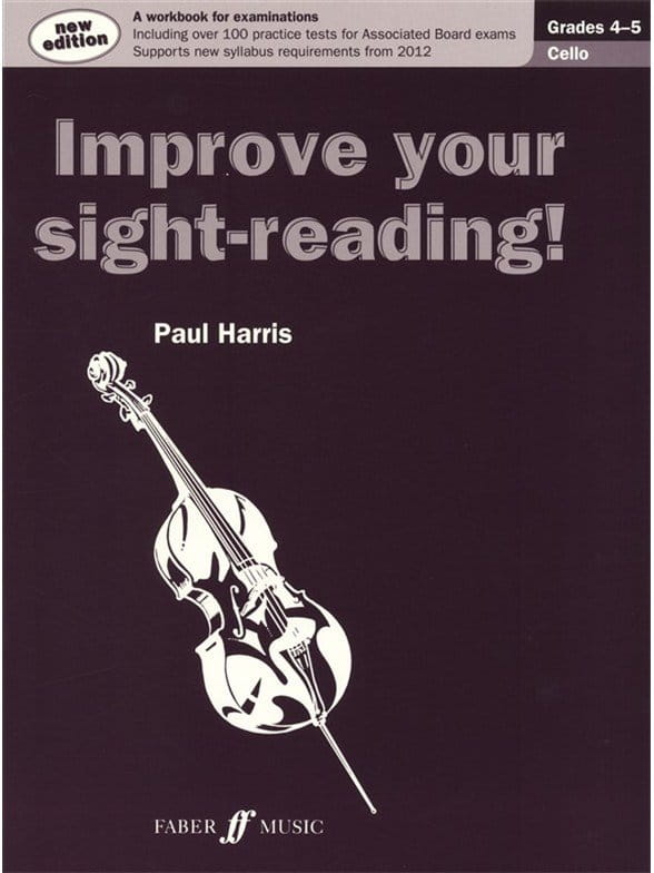 Improve Your Sight-Reading - Cello Grades 4-5 - Paul Harris - nauka czytania nut na wiolonczelę